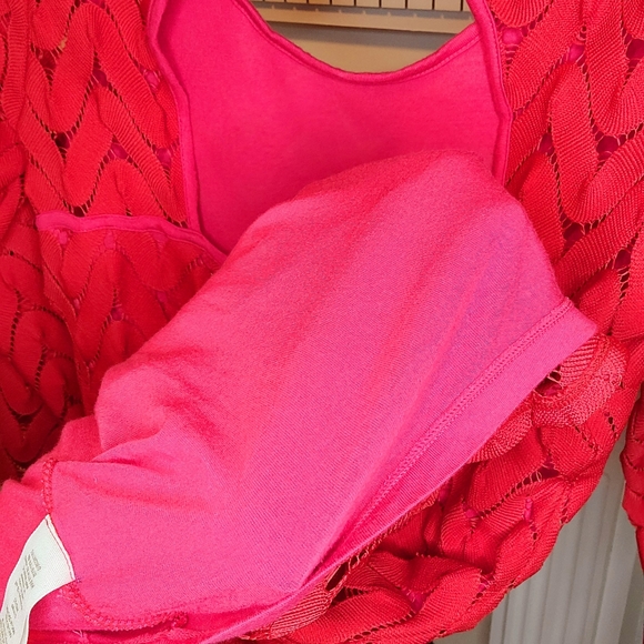 Free People Red crochet dress - Picture 8 of 10